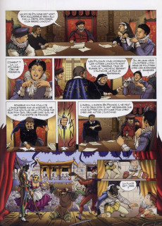 Extrait de La reine Margot (Derenne/Gheysens/Cadic) -2- Le roi de Navarre