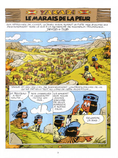 Extrait de Yakari -33- Le marais de la peur