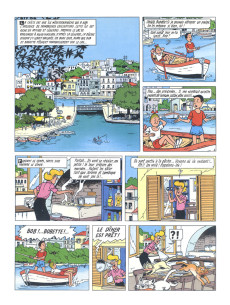 Extrait de Bob et Bobette (Publicitaire) -10Ca4- Du rififi à Cnossos