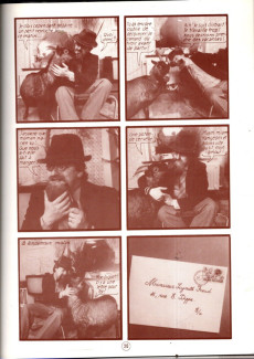 Extrait de Tintin - Pastiches, parodies & pirates -1981- Tintin Dracula Sigmund Freud et les autres