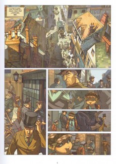 Extrait de Les quatre de Baker Street -1- L'Affaire du rideau bleu