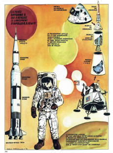Extrait de La découverte du monde en bandes dessinées -INT08- À l'assaut des Pôles - La conquête de l'espace