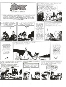 Extrait de Sergent Kirk (Les Humanoïdes Associés) -INT2- Deuxième époque