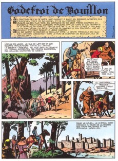 Extrait de L'histoire en Bandes Dessinées -7- Godefroi de Bouillon