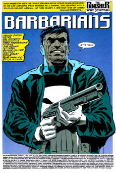 Extrait de Punisher War Journal Vol.1 (1988) -44- Barbarians