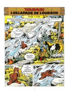 Extrait de Yakari -35- L'escapade de l'ourson