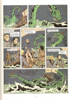 Extrait de Voyage au centre de la Terre (Laverdure) -2- Voyage au centre de la Terre - 2