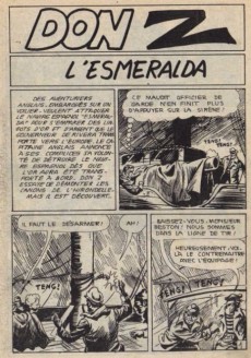 Extrait de Don Z (Jeunesse et Vacances) -34- L'Esmeralda