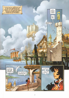 Extrait de Lanfeust Odyssey -1- L'énigme Or-Azur - 1re partie