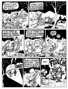Extrait de La brousse en folie -4a- La marche des crabes mous dans le désert