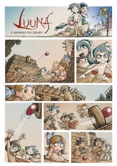 Extrait de Sur les traces de Luuna -1- Sur les traces de Luuna 1