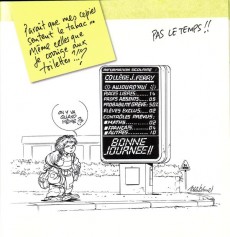 Extrait de L'agenda inutile du prof épuisé