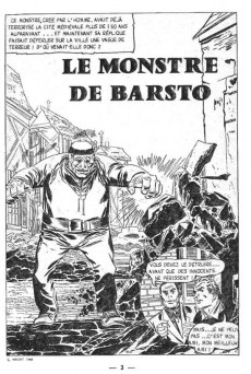 Extrait de Aventures fiction (2e série - Arédit) -7- Le monstre de Barsto