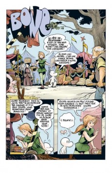 Extrait de Bone (Smith, chez Delcourt, en couleurs) -2- La Grande Course