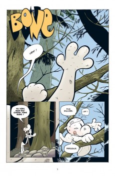 Extrait de Bone (Smith, chez Delcourt, en couleurs) -6- La Caverne du Vieil Homme