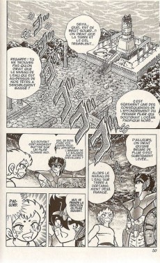 Extrait de Les chevaliers du Zodiaque (Kana) -15- Le Sanctuaire sous-marin et les Sept Piliers