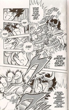 Extrait de Les chevaliers du Zodiaque (Kana) -5- Le Chevalier d'argent à la beauté meurtrière !