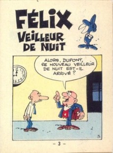 Extrait de Félix (Rosy/Deliège) -1MR1404- Félix, veilleur de nuit