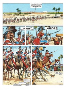 Extrait de Les fils de l'aigle -3b2004- Les sables de Denderah