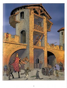 Extrait de Jhen (Les voyages de) -3- Carcassonne