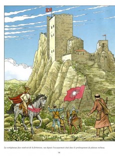 Extrait de Jhen (Les voyages de) -1- Les Baux de Provence