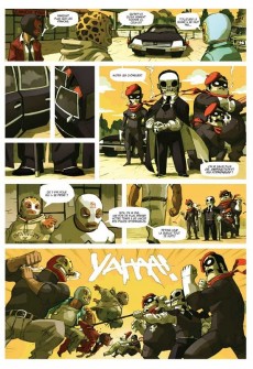 Extrait de Lucha Libre -1- Introducing: The Luchadores Five