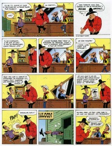 Extrait de Lucky Luke -71- L'artiste peintre