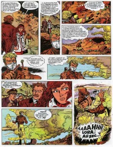 Extrait de Luc Orient -7- Le cratère aux sortilèges