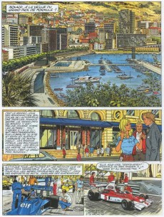 Extrait de Michel Vaillant -47- Panique à Monaco