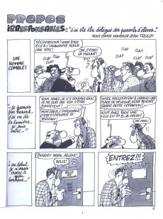 Extrait de Propos irresponsables - Tome 1