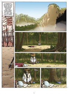 Extrait de Le sabre et l'épée -2- Au cœur des rivières et des lacs...