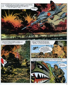 Extrait de Les tigres volants -1- Raids sur Rangoon