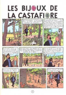 Extrait de Tintin -21- Les bijoux de la Castafiore