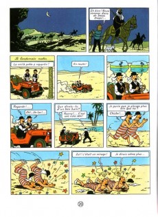 Extrait de Tintin (Petit Format) -15- Au pays de l'or noir