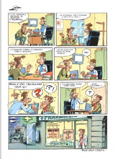 Extrait de Les toubibs -8- Salle des plâtres