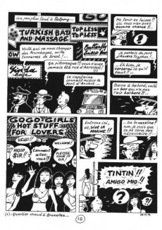 Extrait de Tintin - Pastiches, parodies & pirates - Tintin en Thaïlande