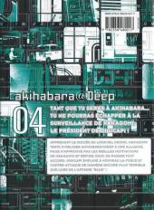 Verso de Akihabara@Deep -4- Tome 4