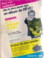 Verso de Almanach du Journal de Mickey -11- Année 1967