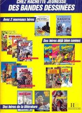 Verso de Almanach du Journal de Mickey -30- Année 1986