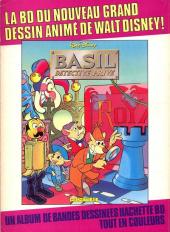Verso de Almanach du Journal de Mickey -31- Année 1987