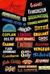 Verso de Aventures fiction (2e série - Arédit) -45- La guerre des Dieux