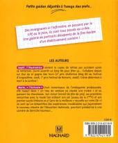 Verso de Bienvenue à Profland - Tome 1