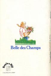 Verso de Boule et Bill -03- (Publicitaires) -Belle 2- Boule et Bill à la mer