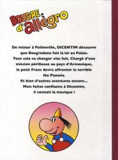 Verso de Dicentim le petit Franc -4- Bougre d'allegro