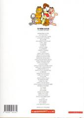 Verso de Garfield (Dargaud) -37Ind2009- C'est la fête !