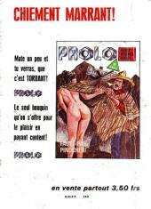 Verso de Les grands classiques de l'épouvante -2- Prophétie pour un massacre