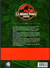 Verso de Jurassic Park - Jurassic Park, le monde perdu