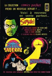 Verso de Le manoir des fantômes (1re série - Arédit - Comics Pocket)  -18- Folie meurtrière