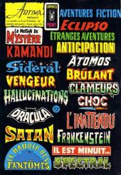 Verso de Le manoir des fantômes (1re série - Arédit - Comics Pocket)  -3- L'or maudit