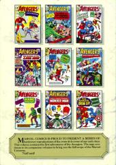 Verso de Marvel Masterworks Deluxe Library Edition Variant HC (1987) -4- The Avengers n° 1-10